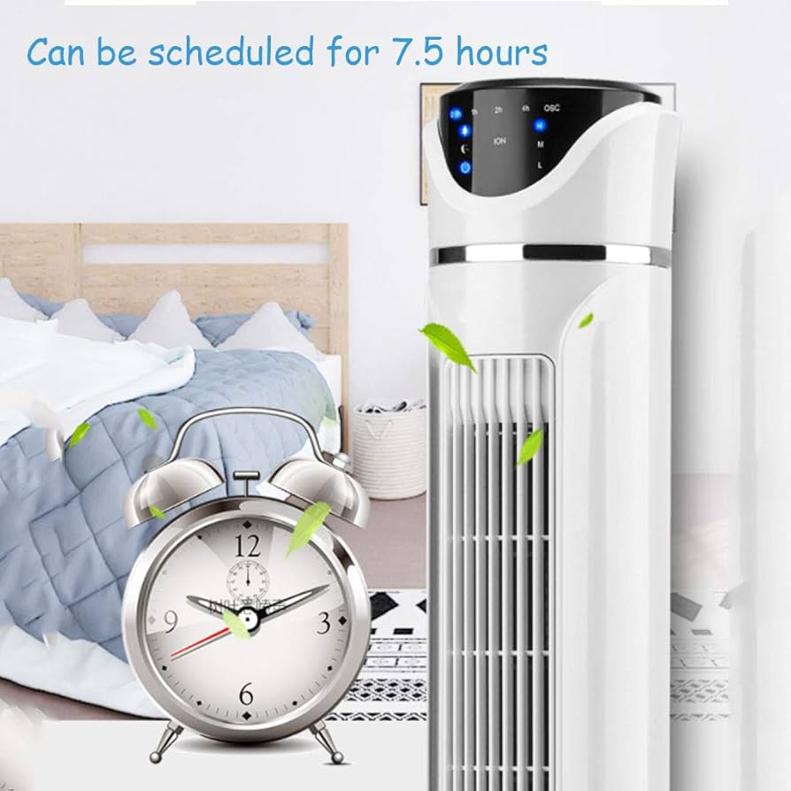 GENERAL oscillating fan 青 Buy Blue Oscillating Metal Desk Fan from Fusion Living